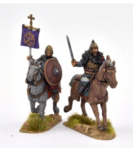 Visigoth heavy cavalry command, unarmoured horses