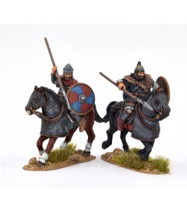 Caballería pesada visigoda 2, caballos con armadura