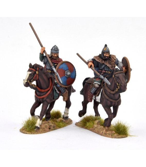 Caballería pesada visigoda 2, caballos sin armadura