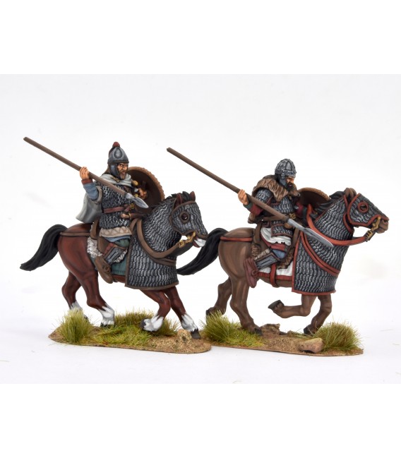 Caballería pesada visigoda 3, caballos con armadura