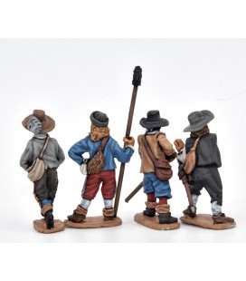 Artilleros franceses apuntando