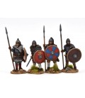 Armoured Visigoth warriors standing 2