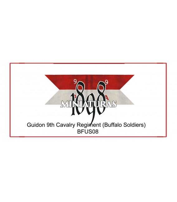 Guión de compañía, 9.º de Caballería (Buffalo soldiers)