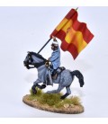 Coronel español a caballo