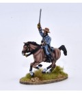 Coronel español a caballo