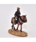 Mounted officer with pith helmet