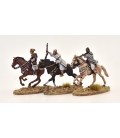 Berber cavalry, traditional hairstyles, rifles