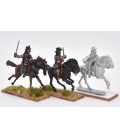 Cavalry charging with sword, breastplate and chapeau d'arme