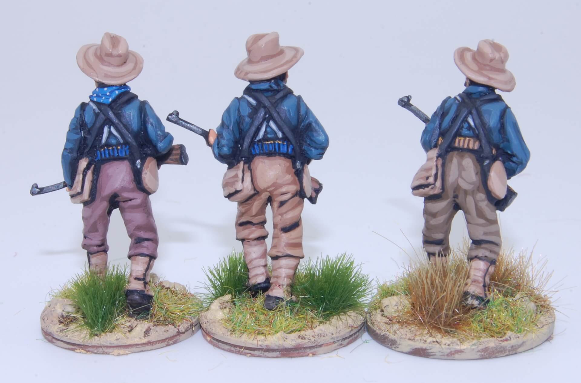 Paint Rough Riders miniatures 28 mm