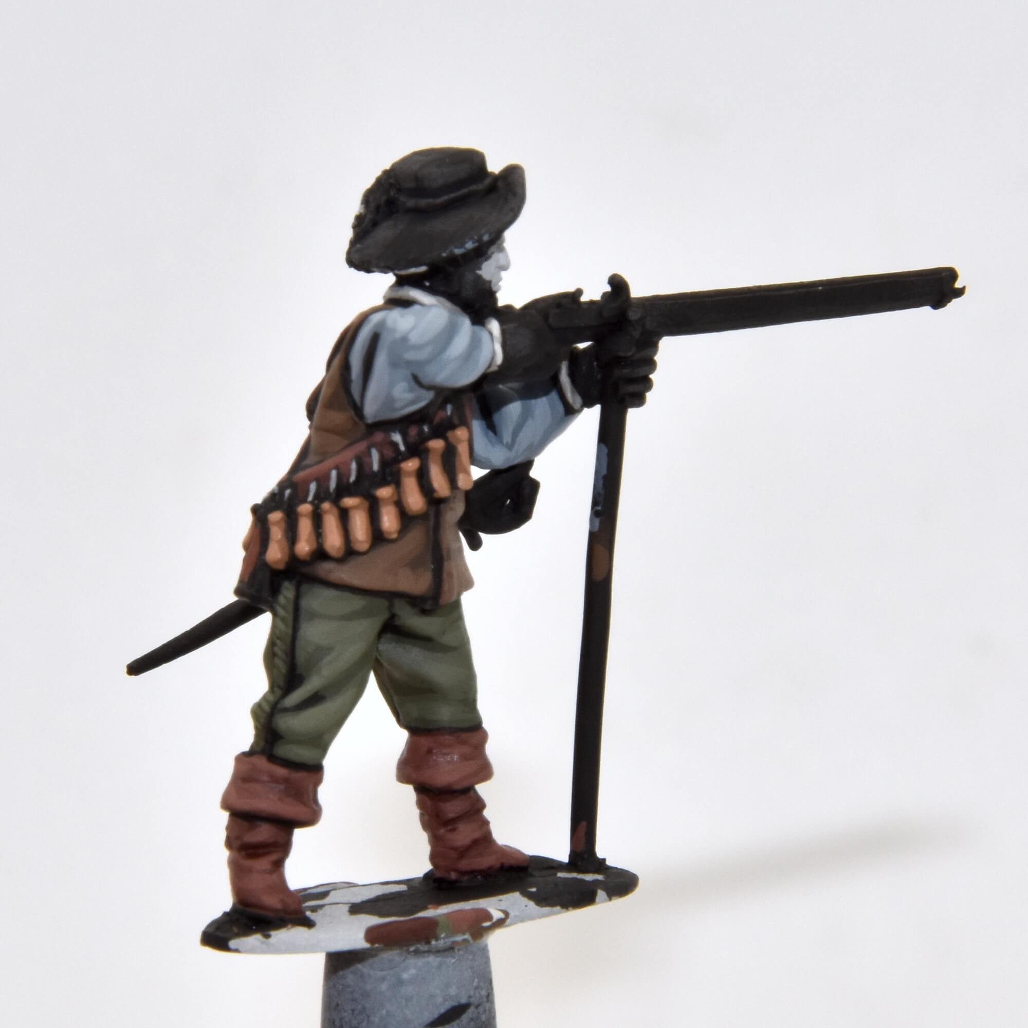Spanish Arquebusier of Tercio at Battle of Rocroi Tin Painted Toy SoldierArt 
