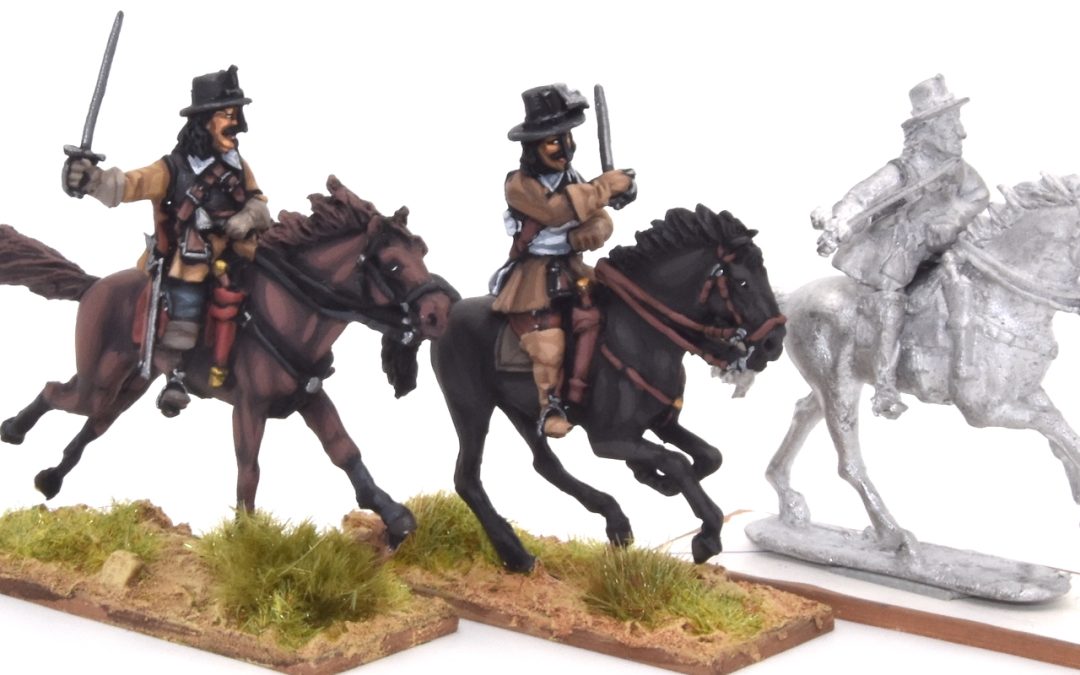 TYWCAV11-French Cavalry charging with sword, breastplate and chapeau d’arme