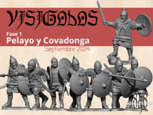 miniaturas visigodos 28 mm 1898 miniaturas Pelayo Covadonga
