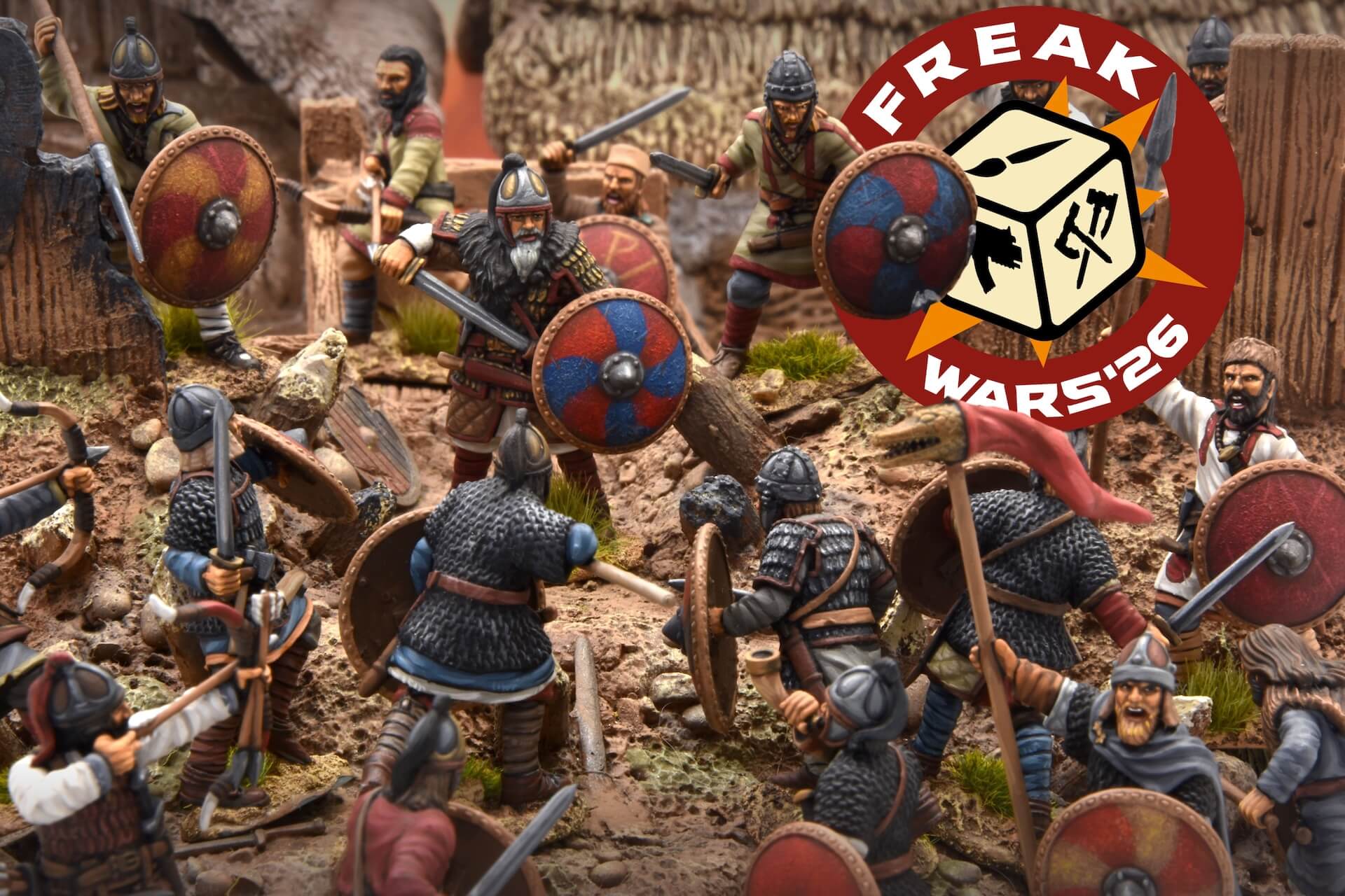 1898 miniaturas en Freak Wars 2026